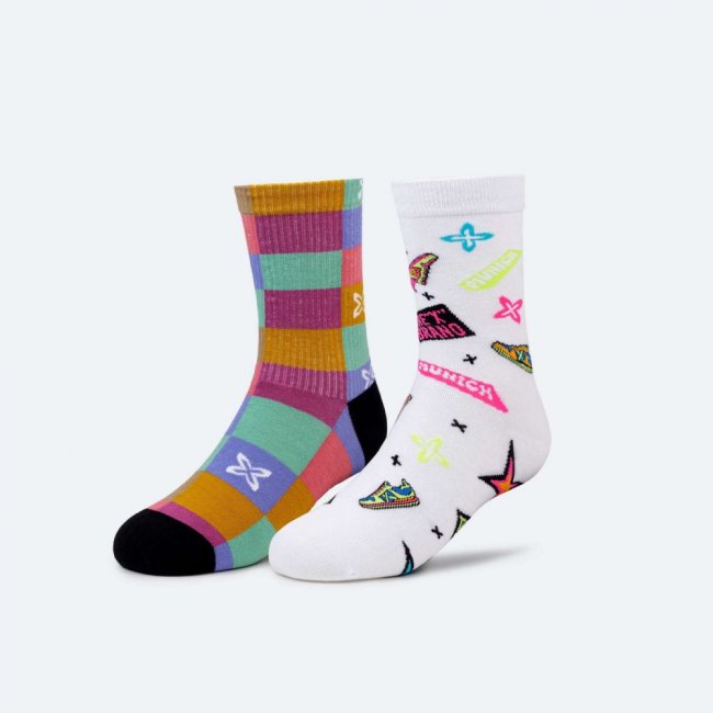 Calcetines MUNICH fashion socks largo de algodón-poliamida-elastano funny -