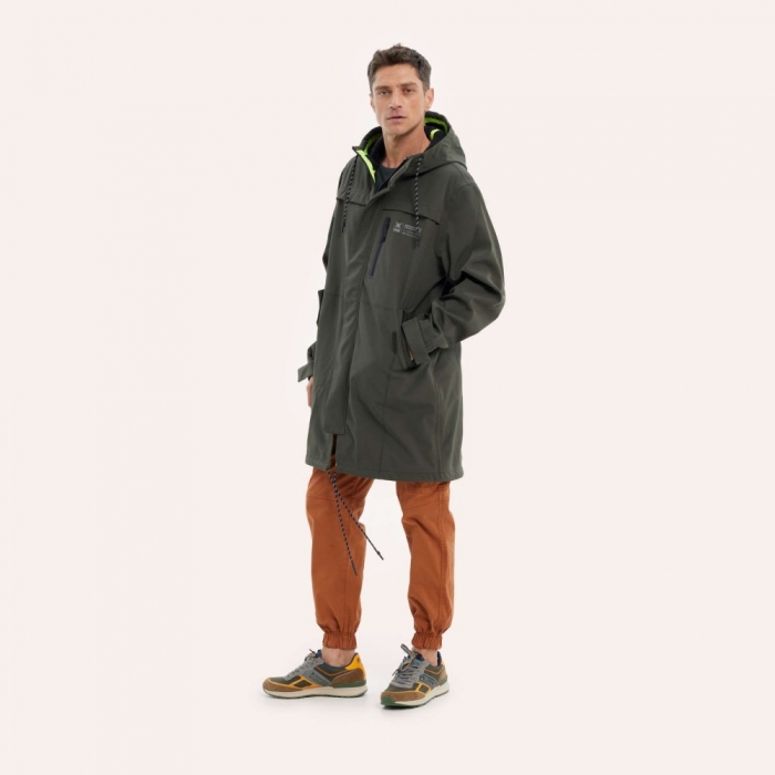 Parka MUNICH rain lifestyle de poliéster caqui - https:\/\/www.munichsports.com\/cdnassets\/etiquetas\/green.jpg