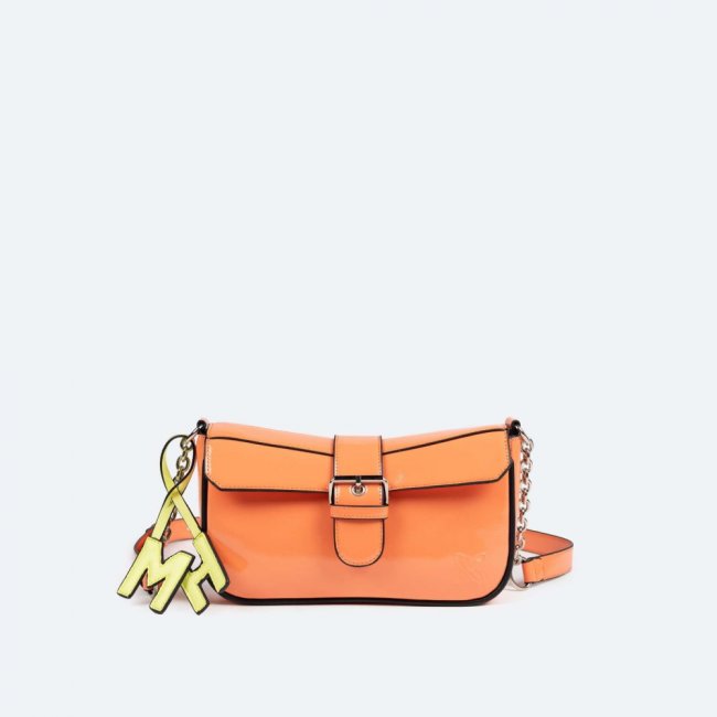MH CROSSBODY BAGUETTE C/ORANGE - NARANJA