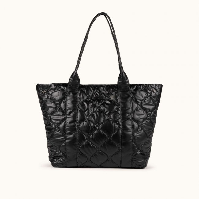 COVER FW25 SHOPPER C/BLACK - NEGRO