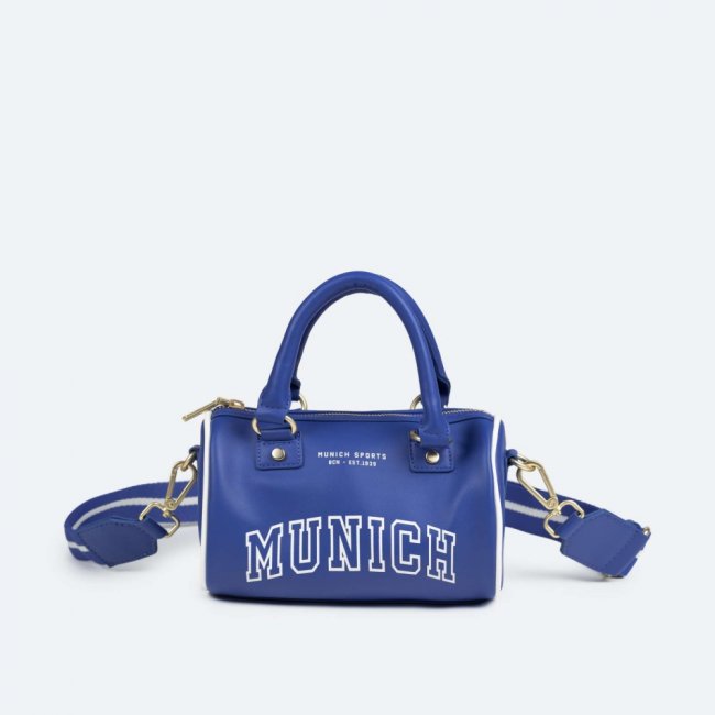 COURT CROSSBODY BARREL C/BLUE - AZUL