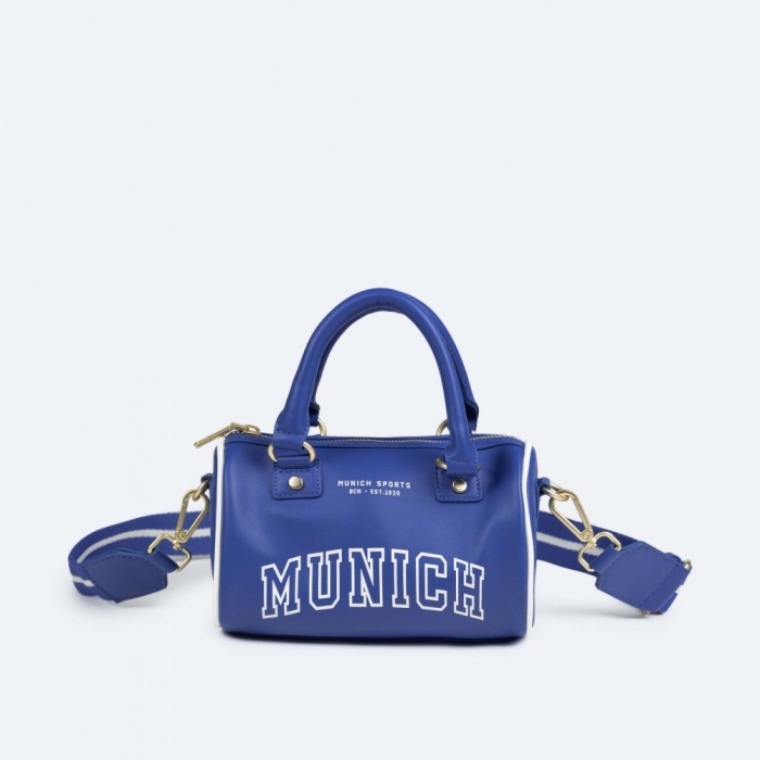 COURT CROSSBODY BARREL C/BLUE - AZUL