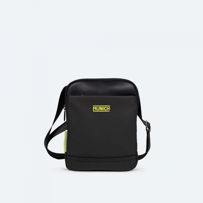 JUNGLE CROSSBODY SLIM BLACK - NEGRO