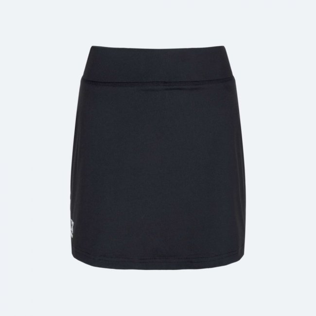 Falda MUNICH Winner de poliéster-elastano negro - NEGRO