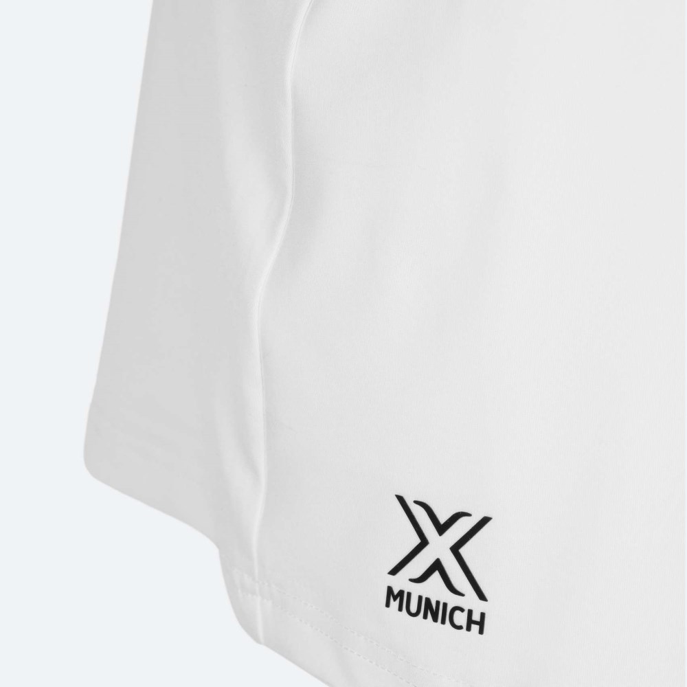 Falda MUNICH Winner de poliéster-elastano blanco - BLANCO