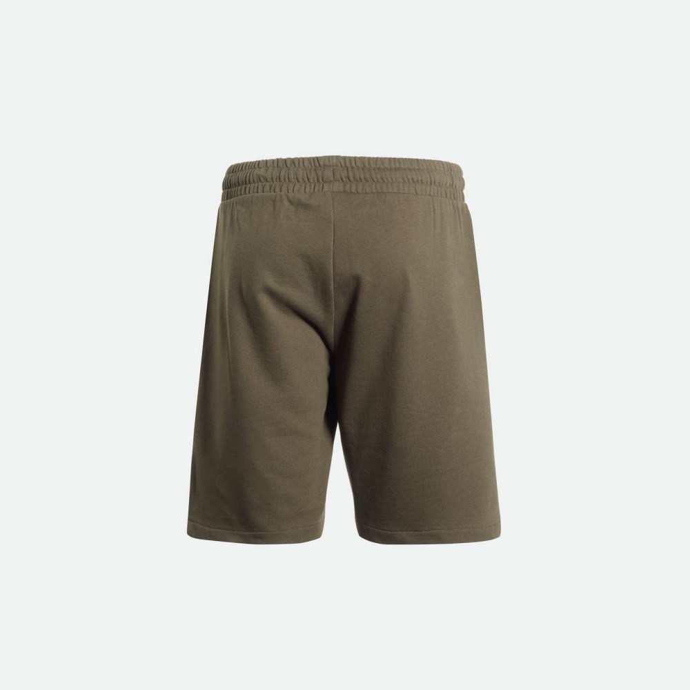 Pantalón corto MUNICH de algodón khaki - CAQUI