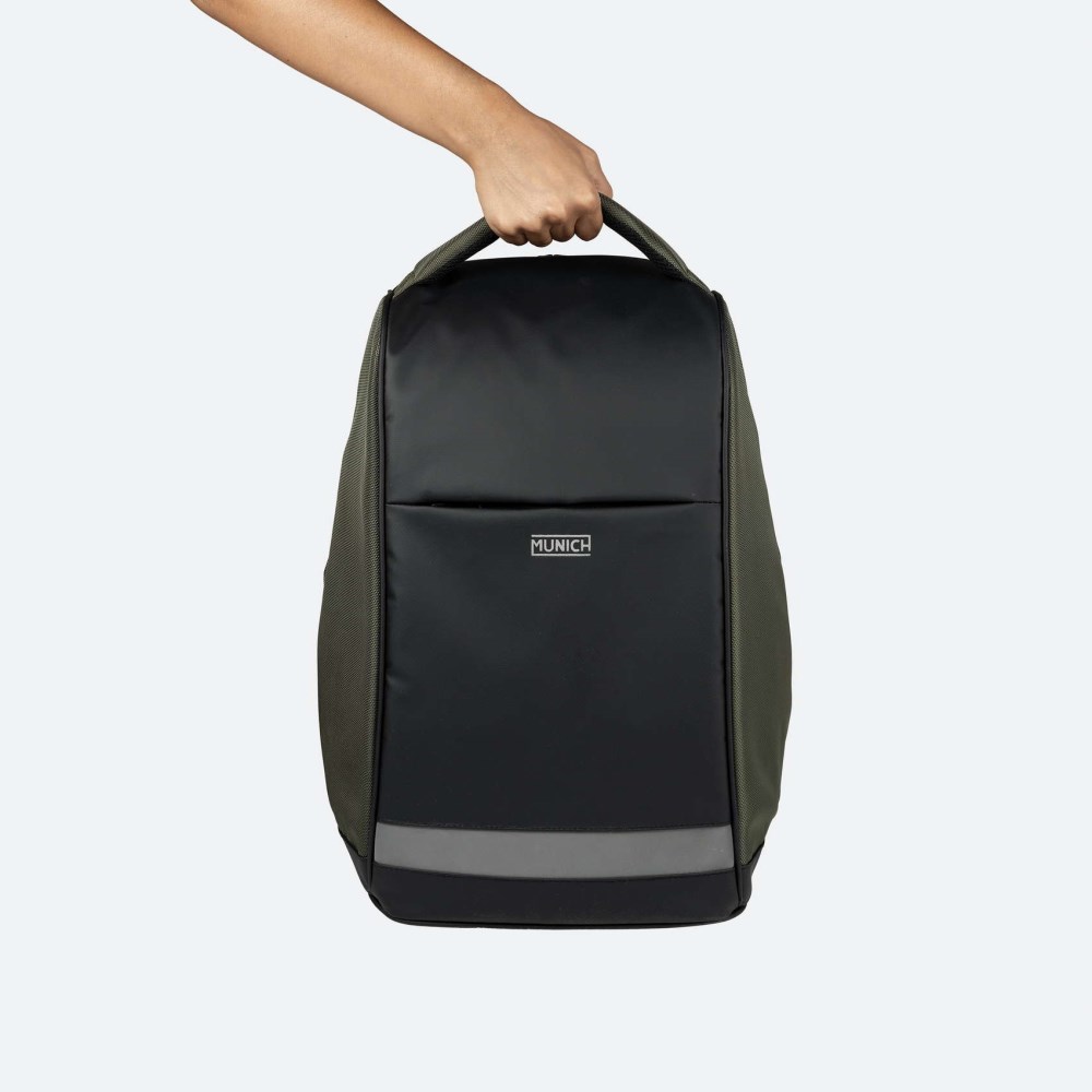 MOCHILA MUNICH SHIELD KAKI - CAQUI