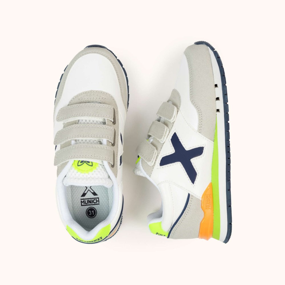 MUNICH DASH KID VCO 166 - BLANCO