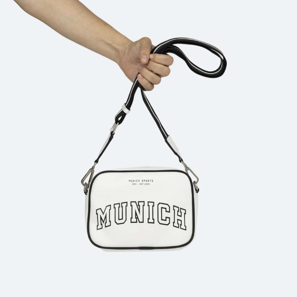 COURT CROSSBODY CAMERA C/WHITE - BLANCO