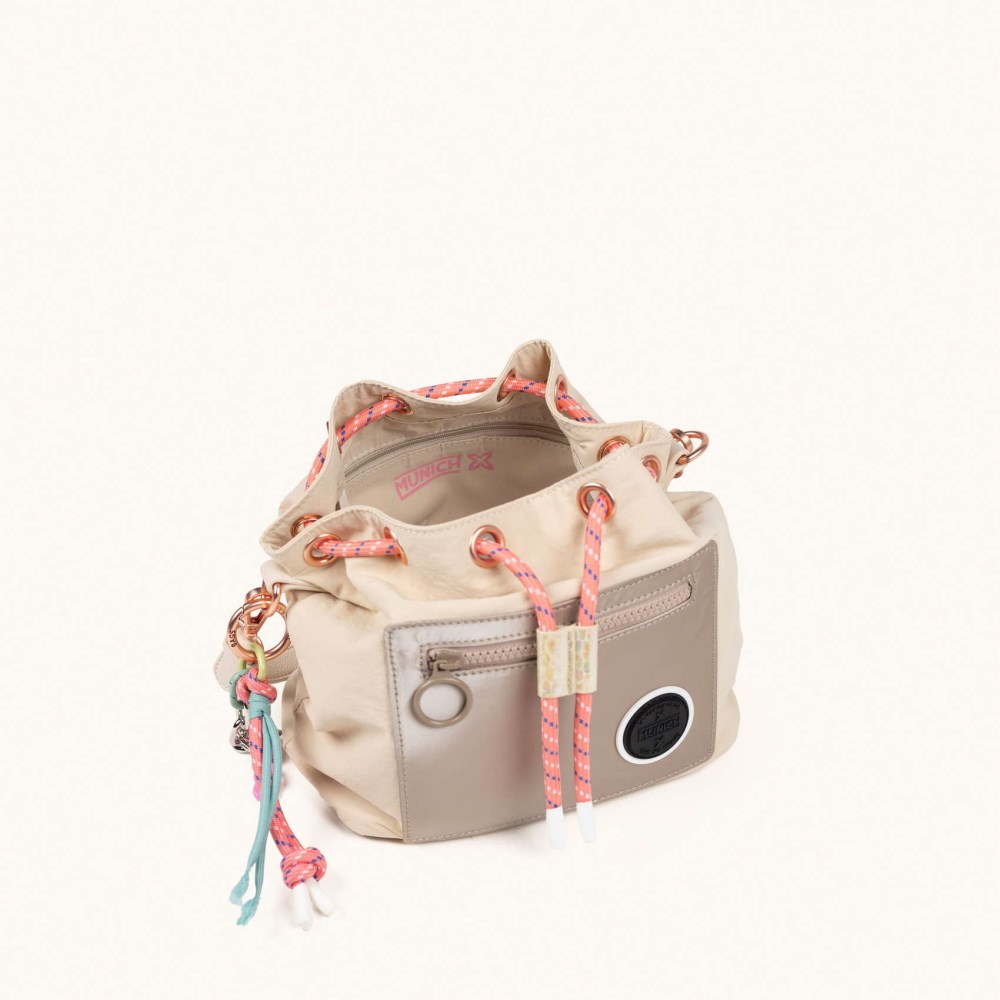 DEEP RECYCLED FW25 BUCKET C/CREAM - MARRÓN