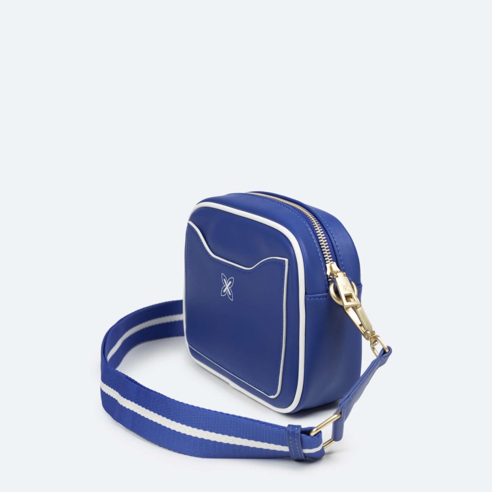 COURT CROSSBODY CAMERA C/BLUE - AZUL