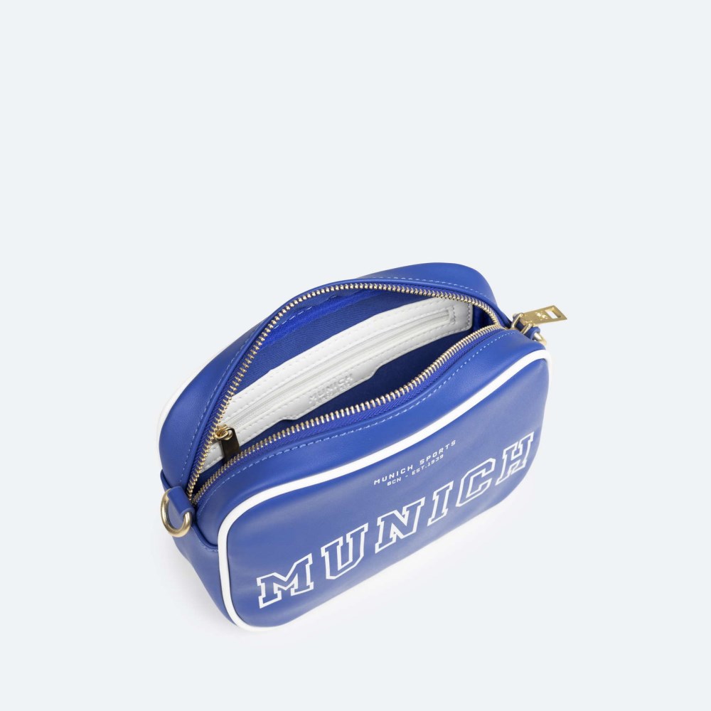 COURT CROSSBODY CAMERA C/BLUE - AZUL