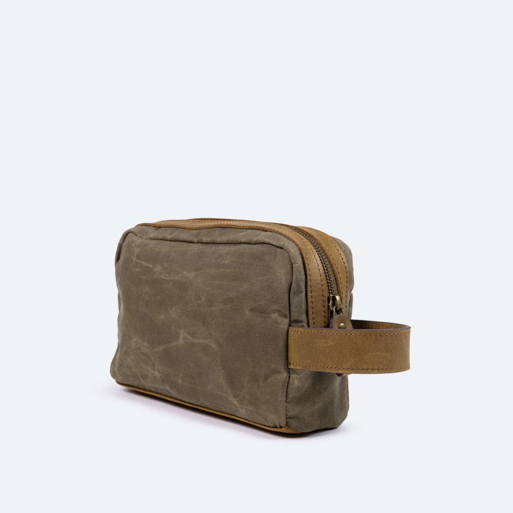 CRAFT HERITAGE MAN TOILETRY KHAKI - 