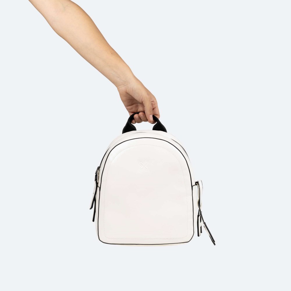 MH BACKPACK SS25 C/WHITE - BLANCO