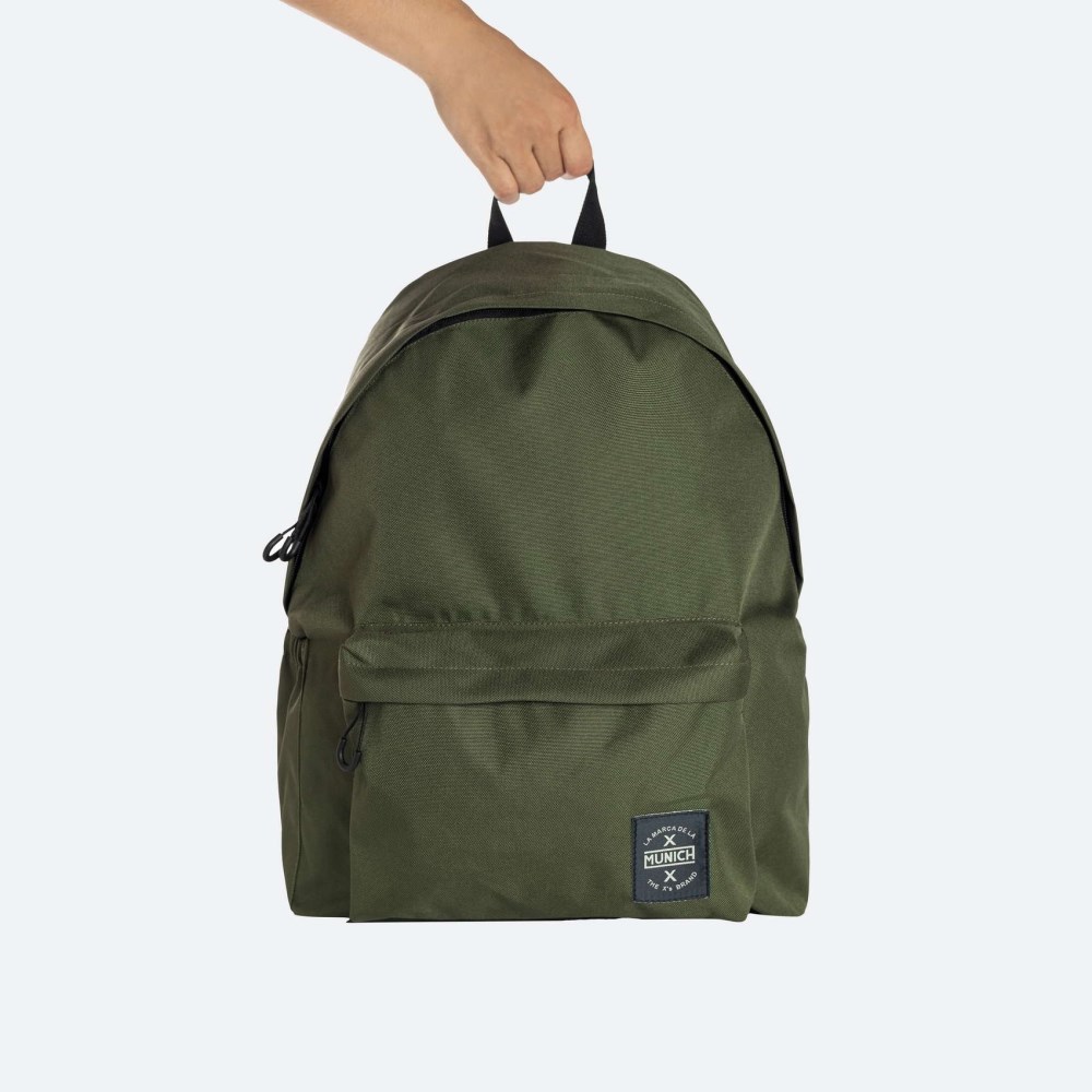 MOCHILA MUNICH BTS BASIC KHAKI - 
