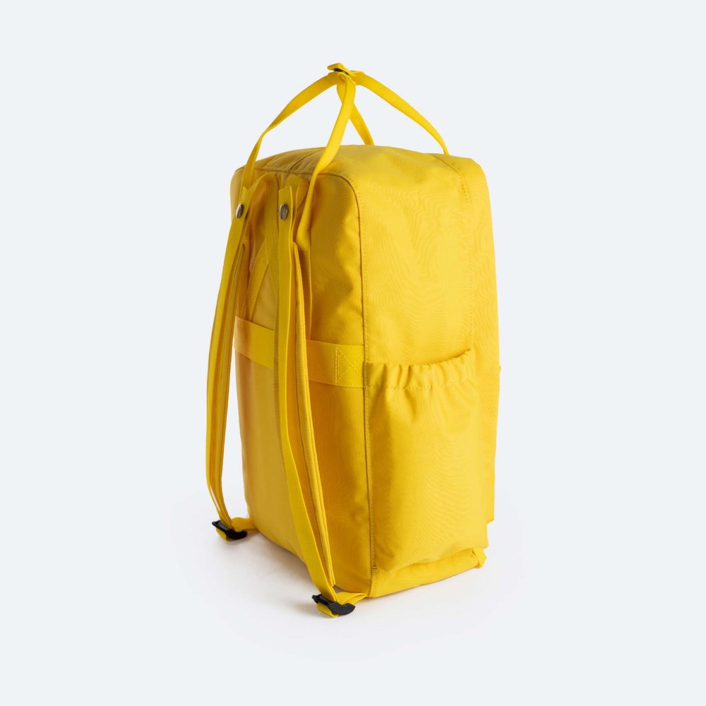 BACKPACK COUR BACKPACK COUR LARGE MOUTARD - AMARILLO