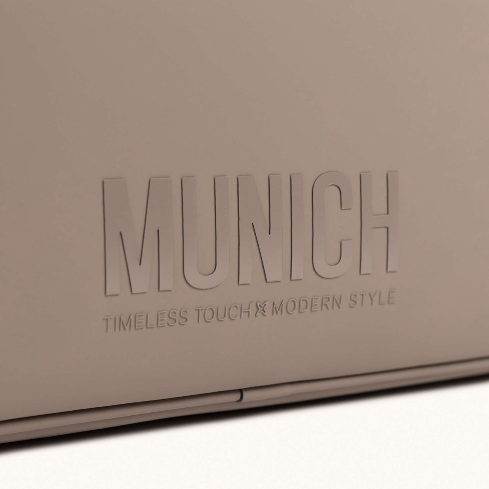 ESSENCE RECYCLED FW25 SHOPPER C/TAUPE - MARRÓN