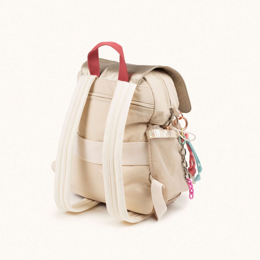 DEEP RECYCLED FW25 BACKPACK C/CREAM - MARRÓN