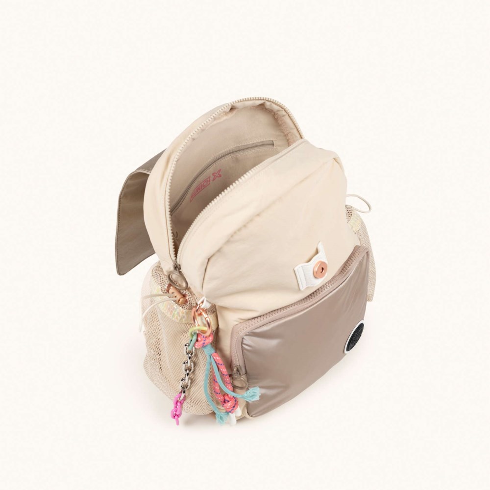 DEEP RECYCLED FW25 BACKPACK C/CREAM - MARRÓN