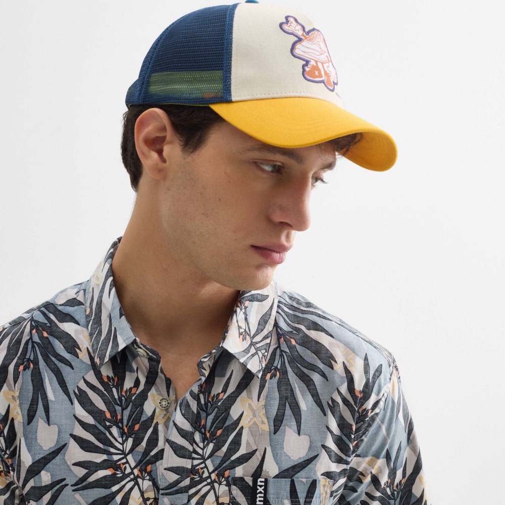 Camisa MUNICH Guayaba streetwear de algodón-spandex estampado exótico - MULTICOLOR