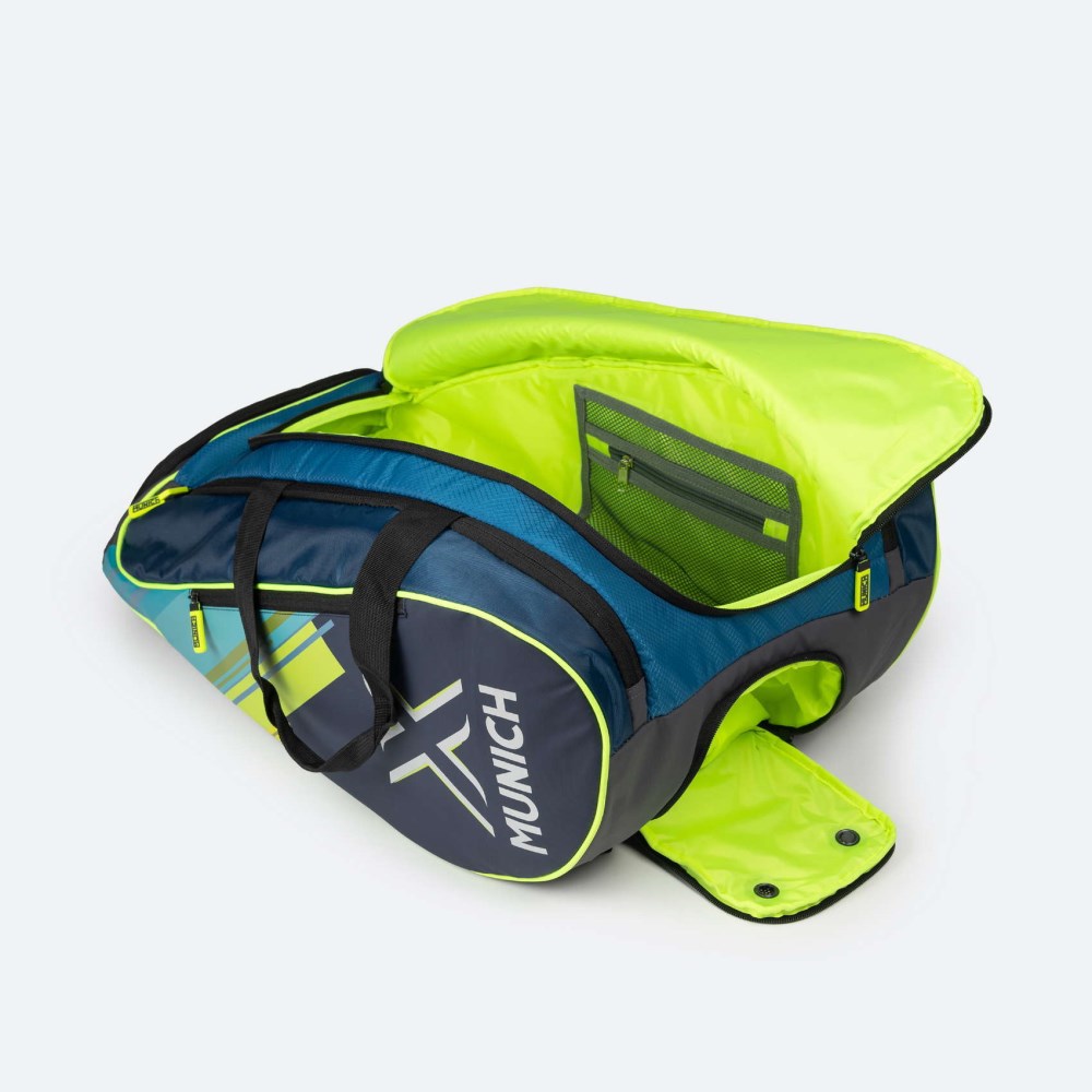 BASIC TRAINING BACKPACK BLUE & LIMA FLUOR - 