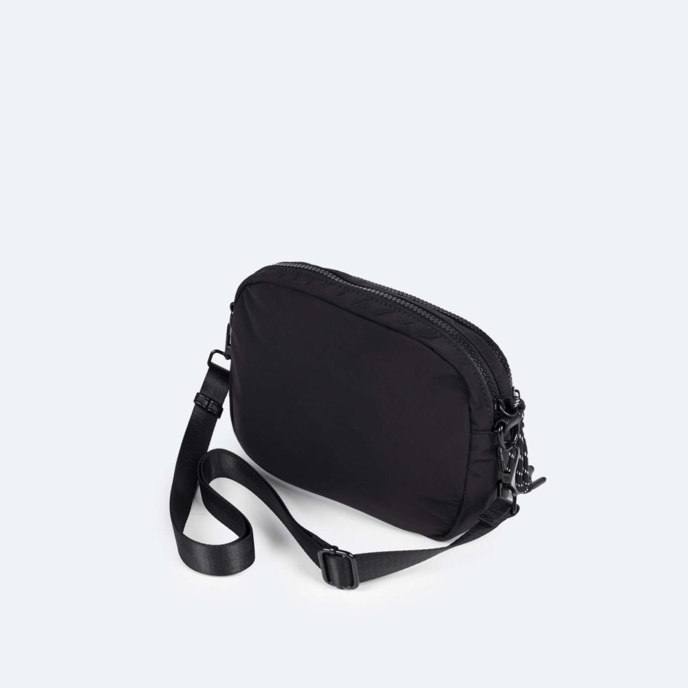 SHALLOW CROSSBODY CAMERA C/BLACK - NEGRO