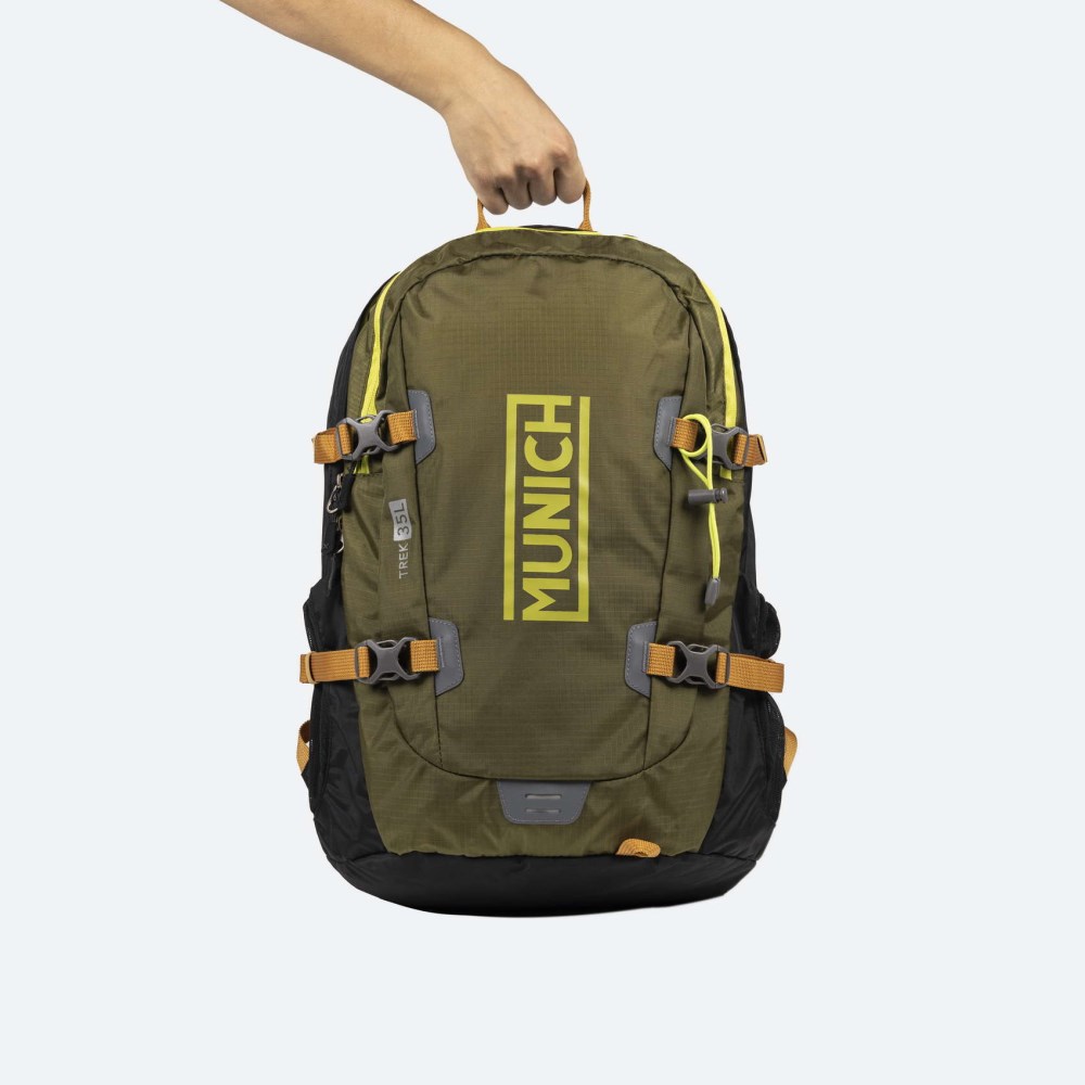 GYM SPORTS BACKPACK TRECK 35L KHAKI FW24 - 
