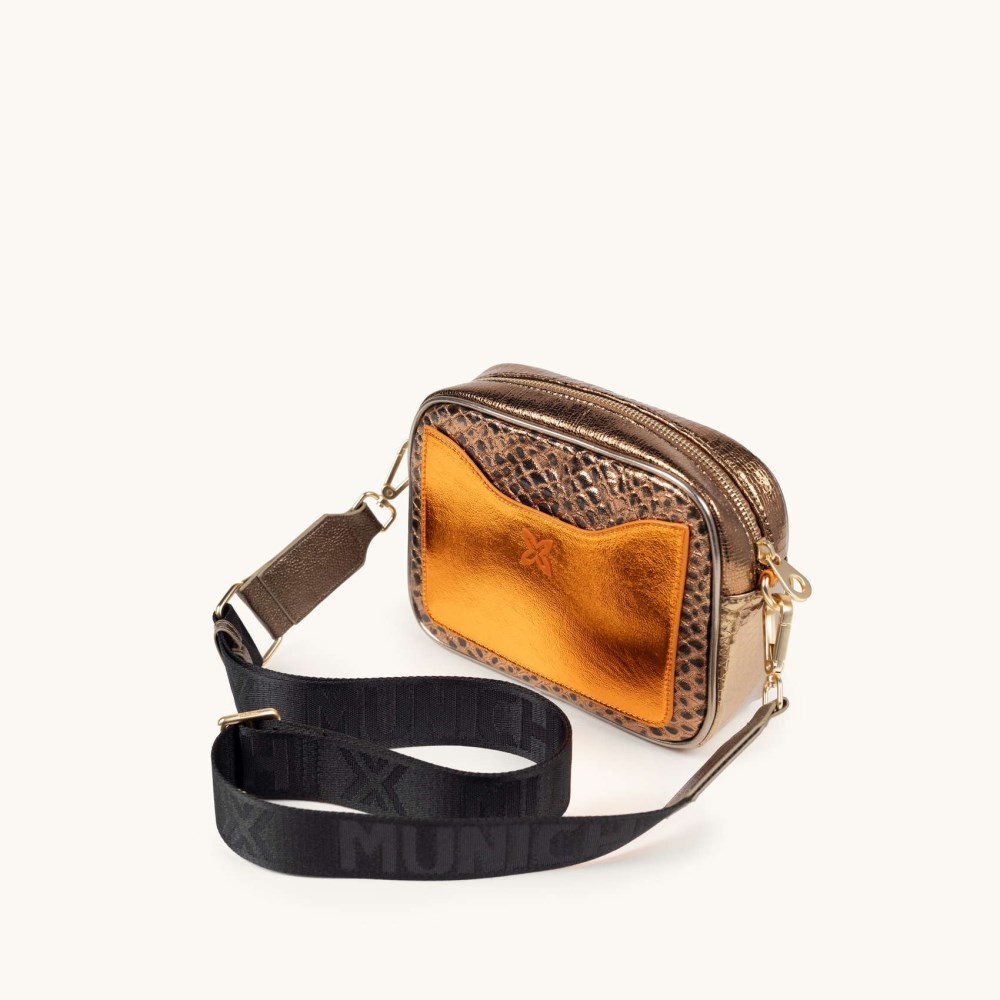 BLOCK FUN FW25 CROSSBODY CAMERA C/COOPER - MARRÓN