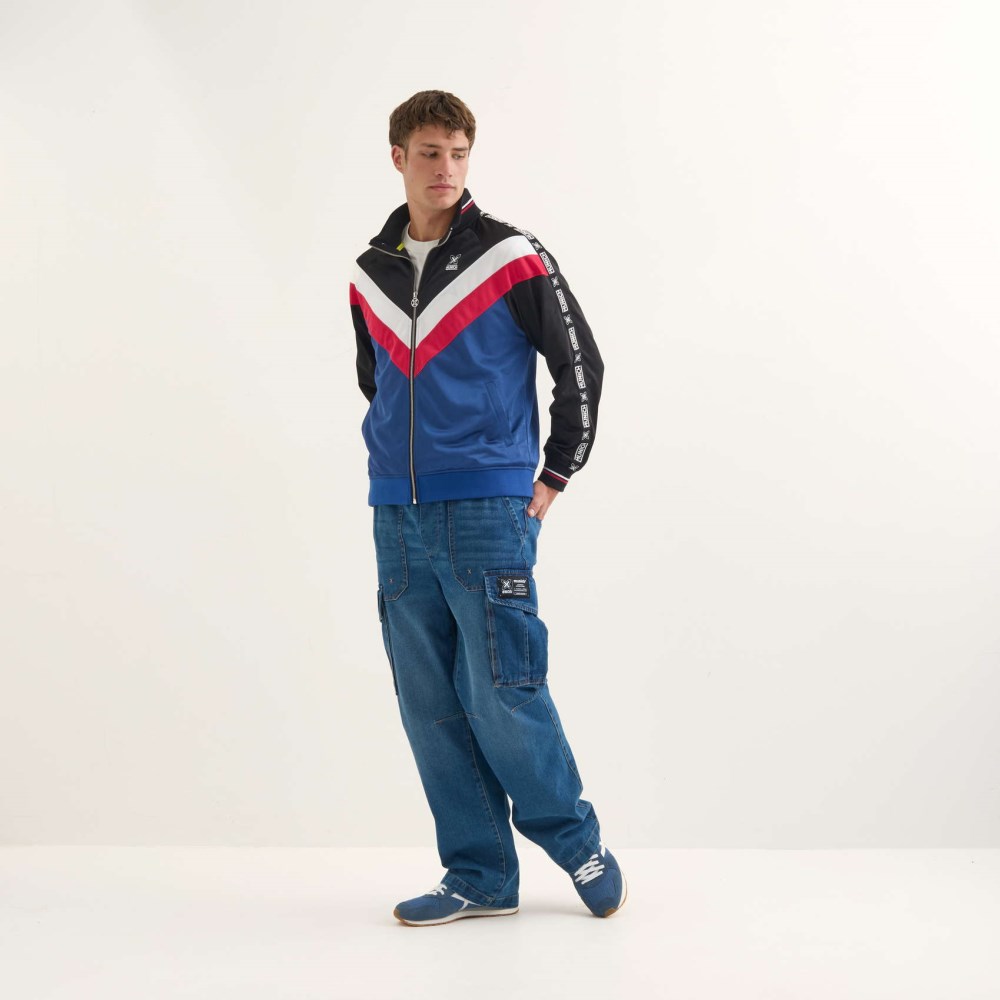 Chaqueta MUNICH Scudetto streetwear hombre de poliéster multicolor - MULTICOLOR