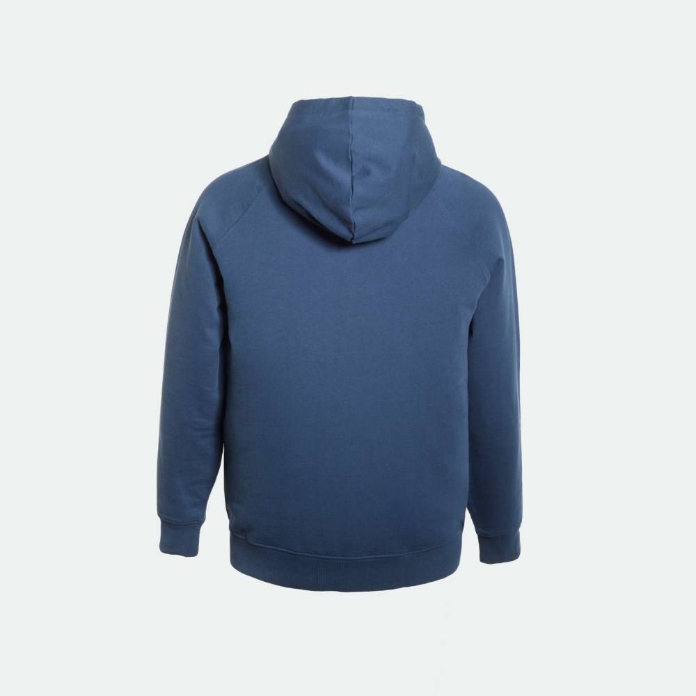 Sudadera MUNICH clásica de algodón azul marino - AZUL