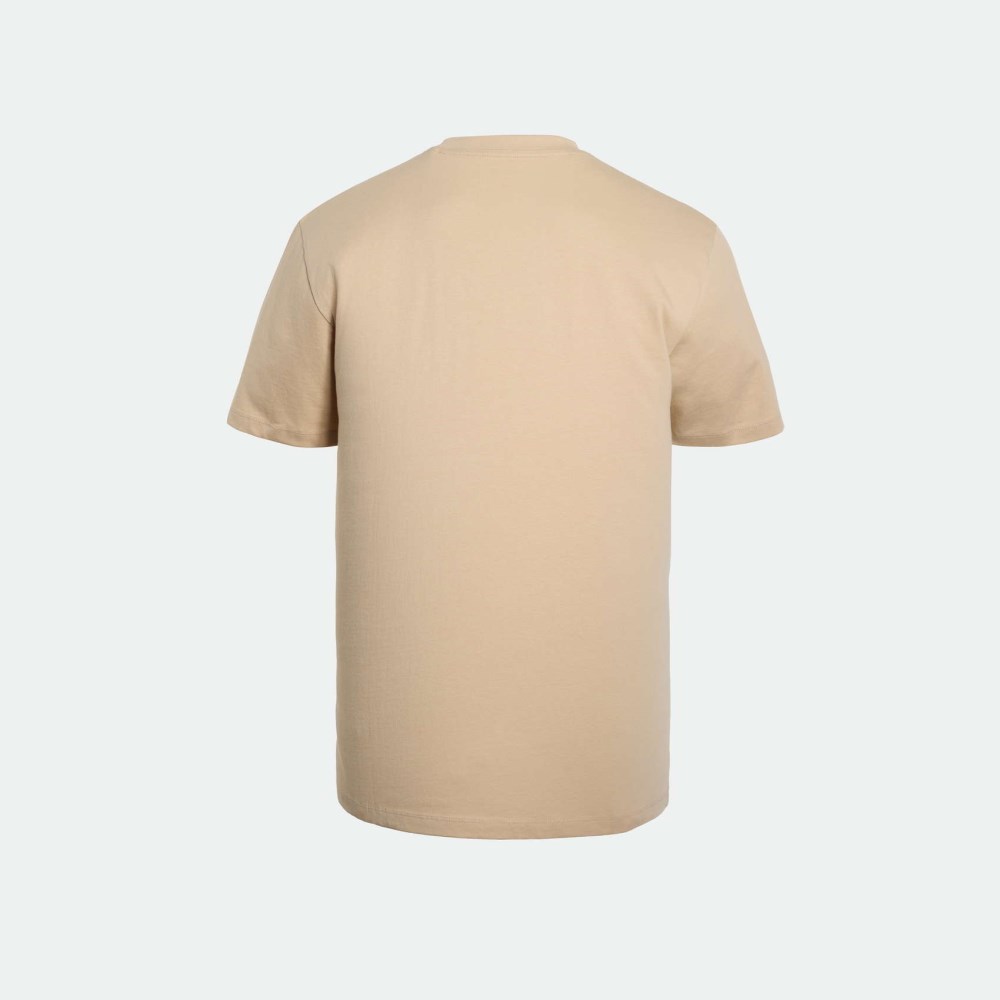 Camiseta MUNICH de algodón crudo - BEIGE