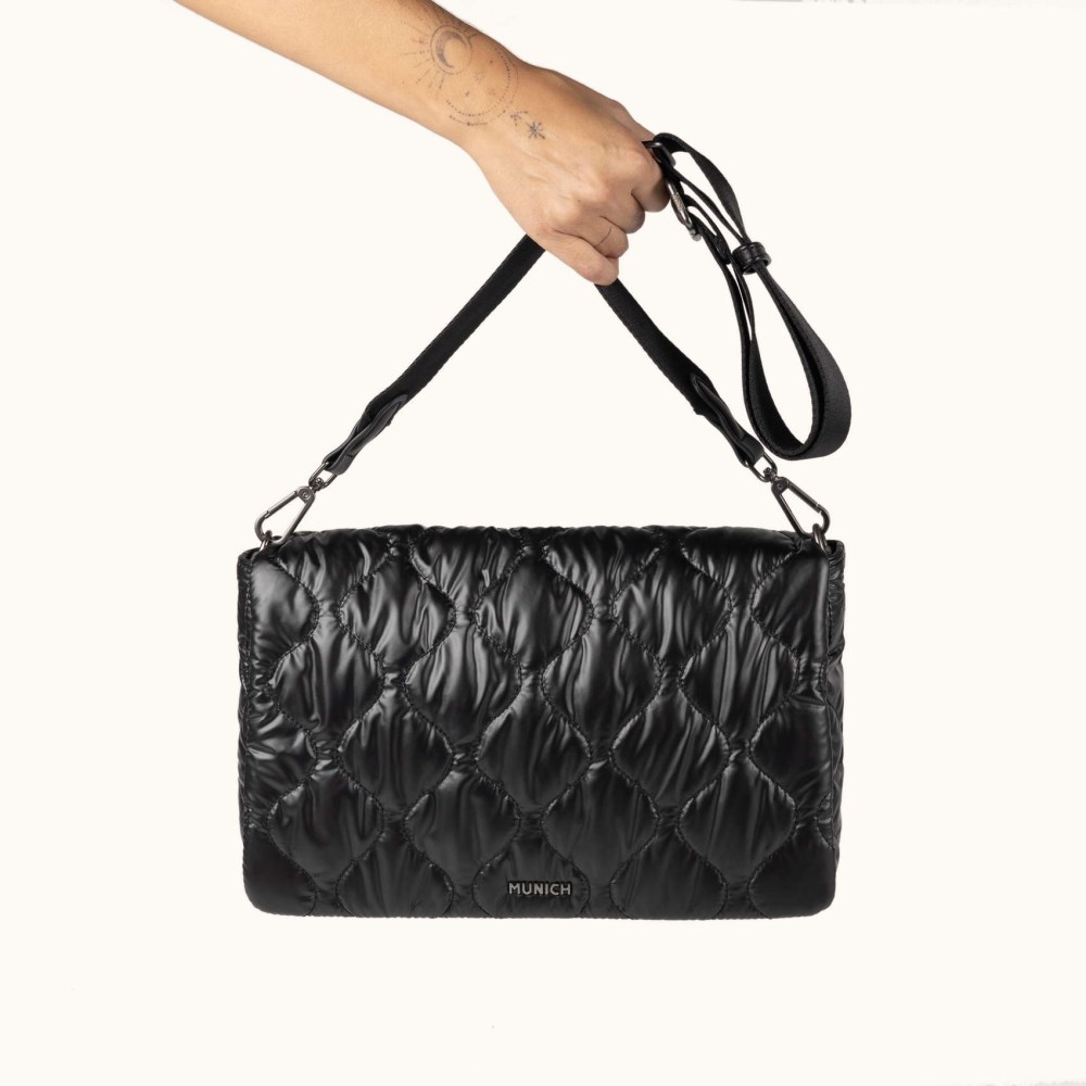 COVER FW25 CROSSBODY MESSENGER C/BLACK - NEGRO