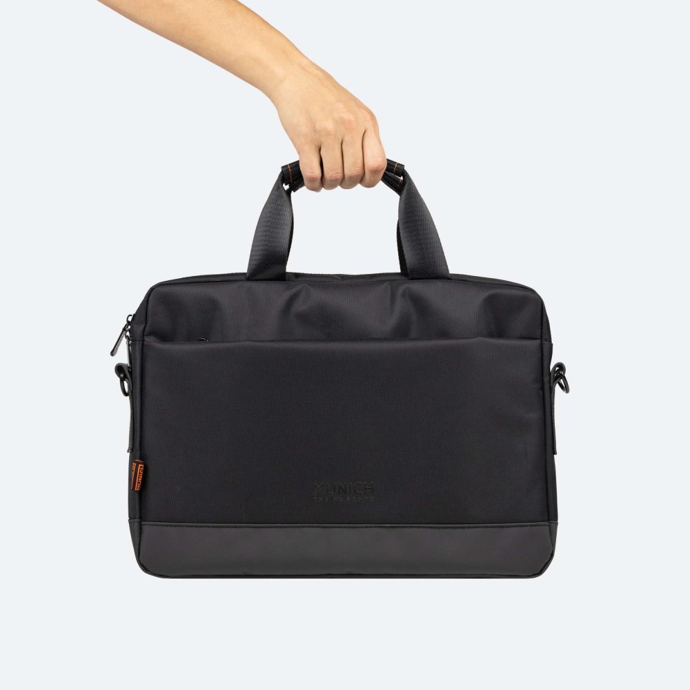 X VENTURE BRIEFCASE C/BLACK - NEGRO