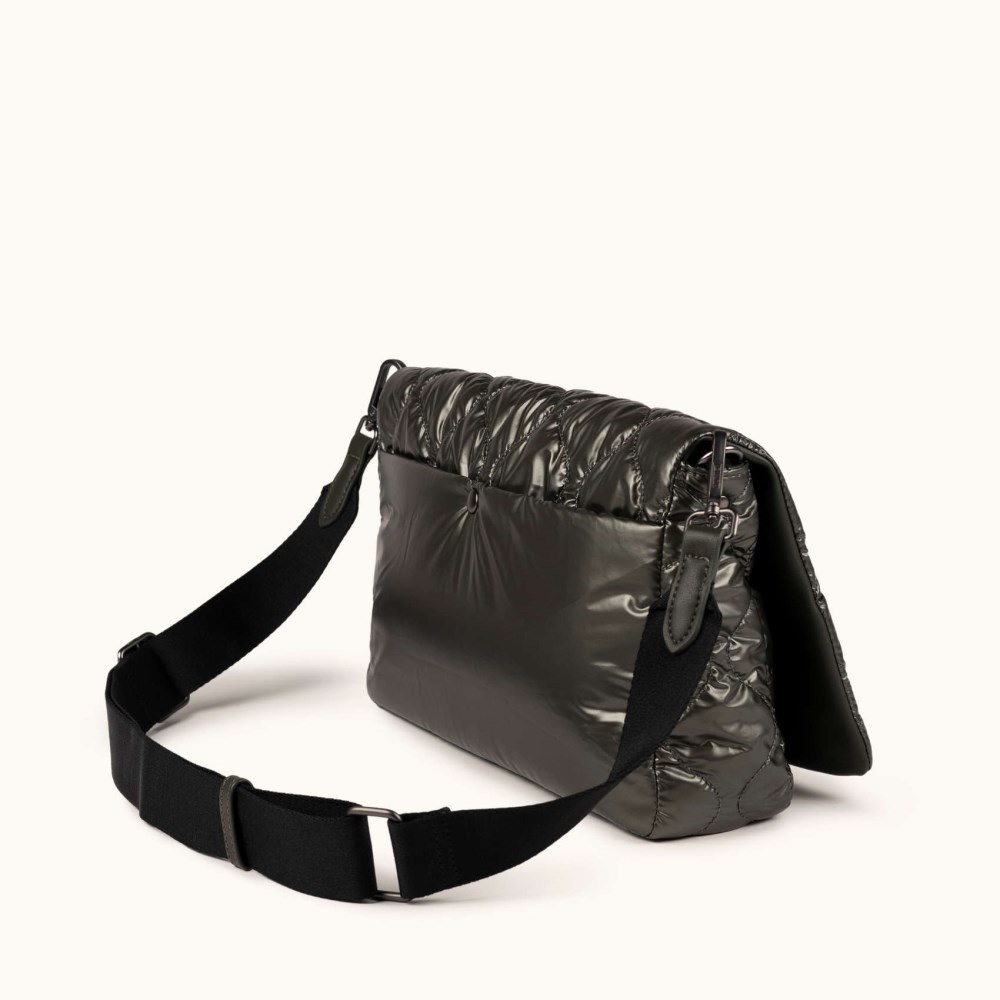 COVER FW25 CROSSBODY MESSENGER C/KHAKI - VERDE