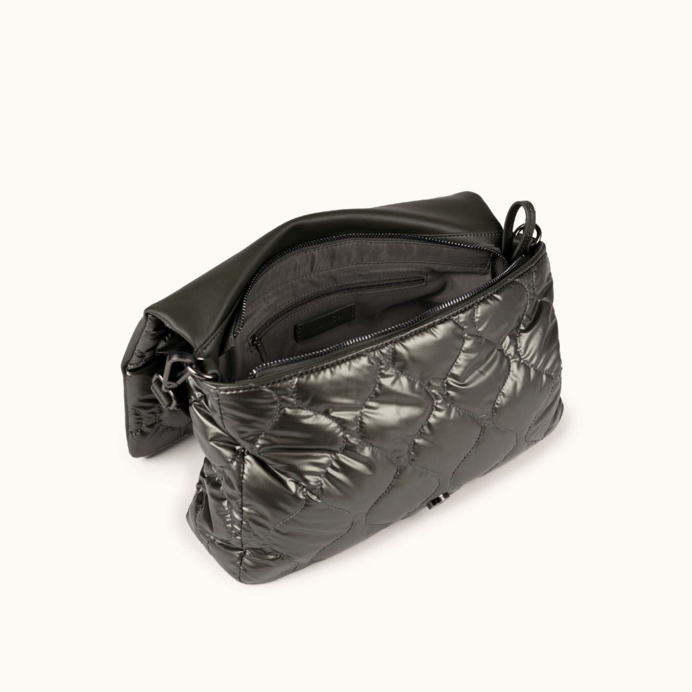 COVER FW25 CROSSBODY MESSENGER C/KHAKI - VERDE