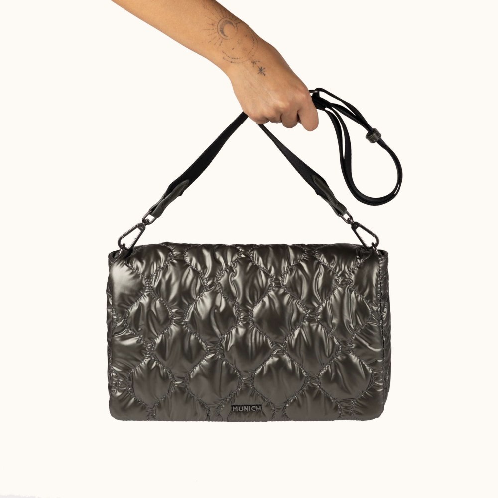 COVER FW25 CROSSBODY MESSENGER C/KHAKI - VERDE