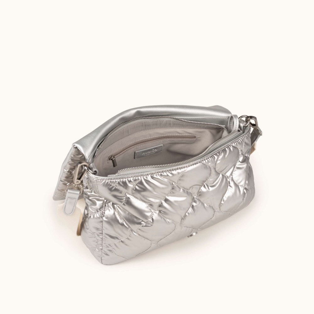 COVER FW25 CROSSBODY MESSENGER C/SILVER - PLATEADO