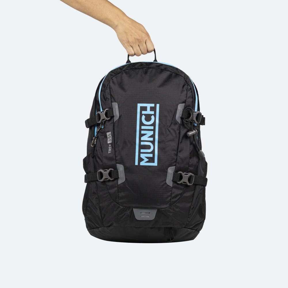 GYM SPORTS BACKPACK TRECK 35L BLACK FW24 - 