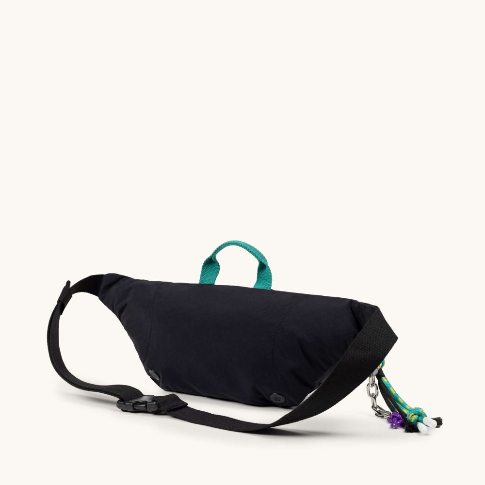DEEP RECYCLED FW25 FANNYPACK XL C/BLACK - NEGRO