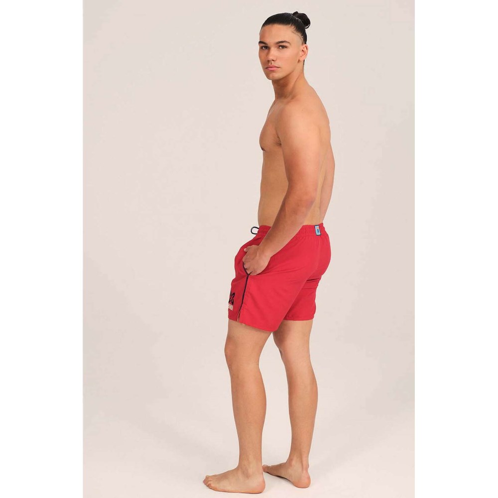 BAÑADOR HOMBRE LARGO ROJO - 