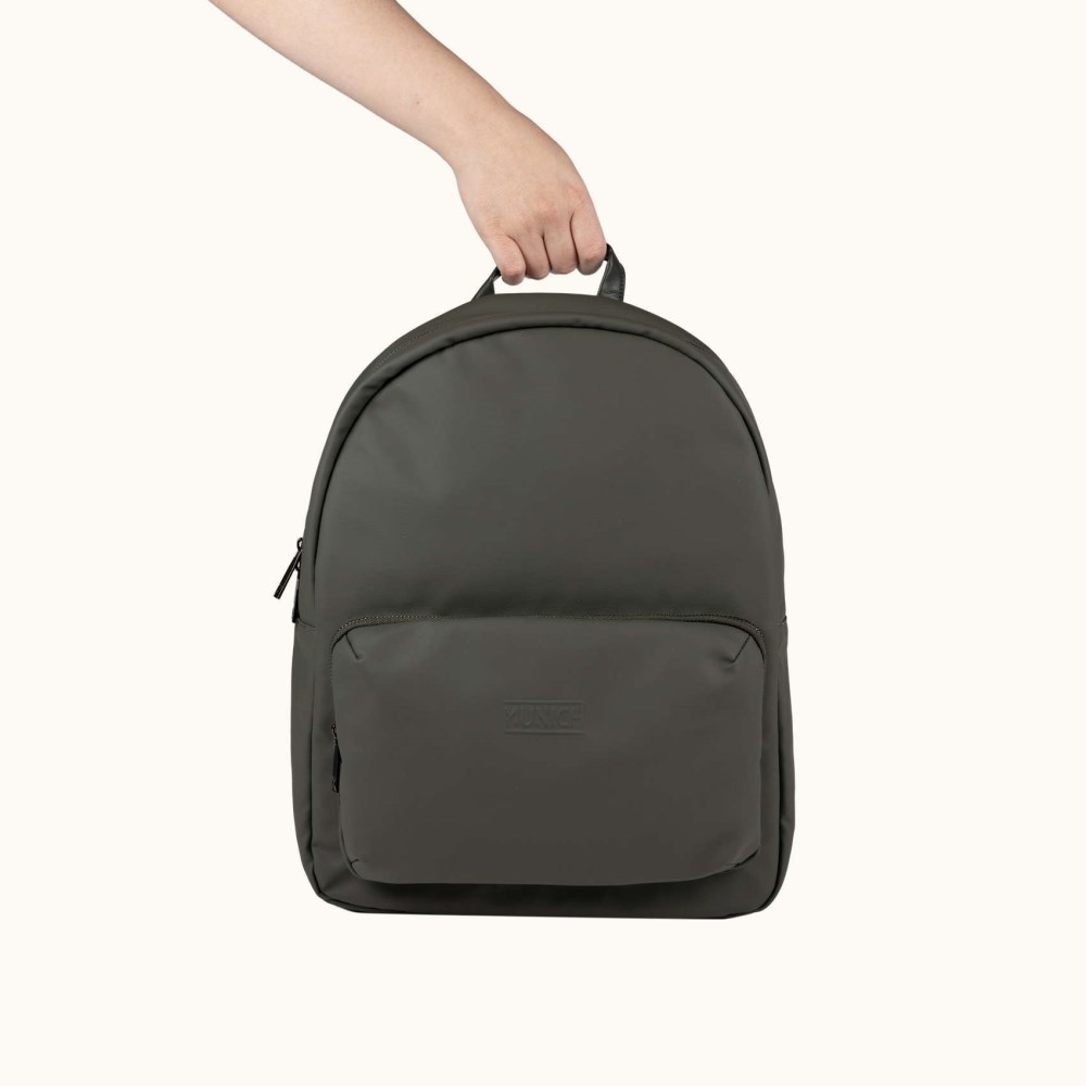 PEAK RECYCLED FW25 BACKPACK C/KHAKI - VERDE