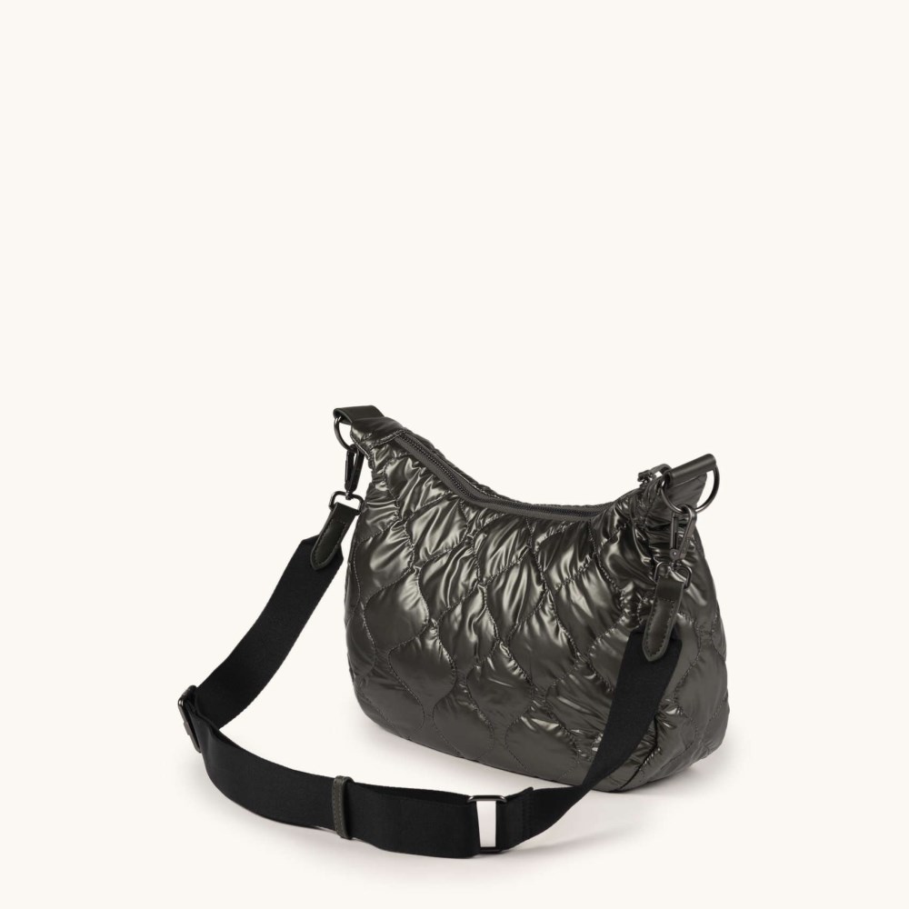 COVER FW25 CROSSBODY HOBO C/KHAKI - VERDE