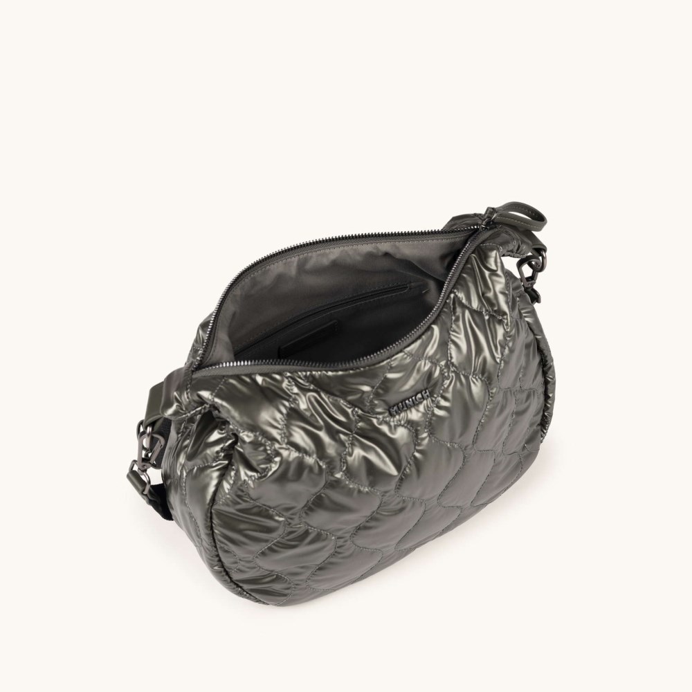 COVER FW25 CROSSBODY HOBO C/KHAKI - VERDE