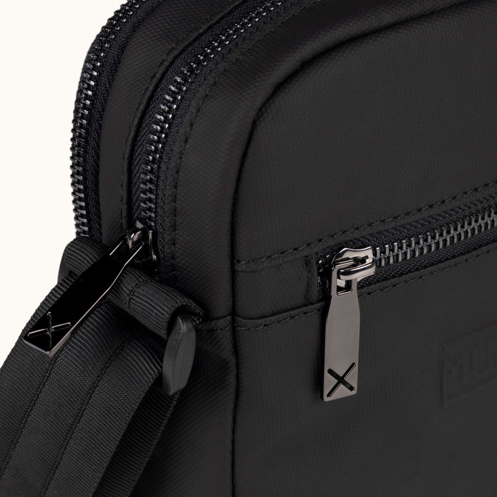 PEAK RECYCLED FW25 CROSSBODY C/BLACK - NEGRO