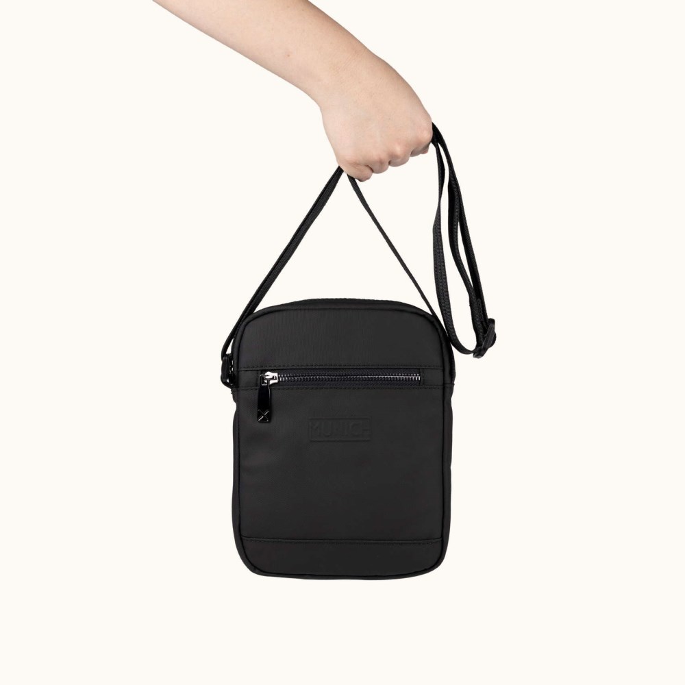PEAK RECYCLED FW25 CROSSBODY C/BLACK - NEGRO