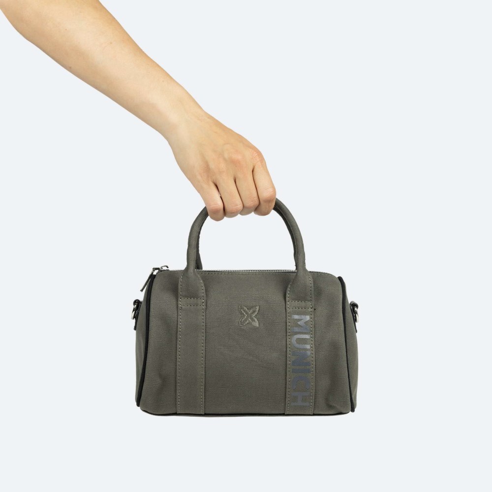 CALA CROSSBODY BARREL C/KHAKI + FUCSIA - CAQUI