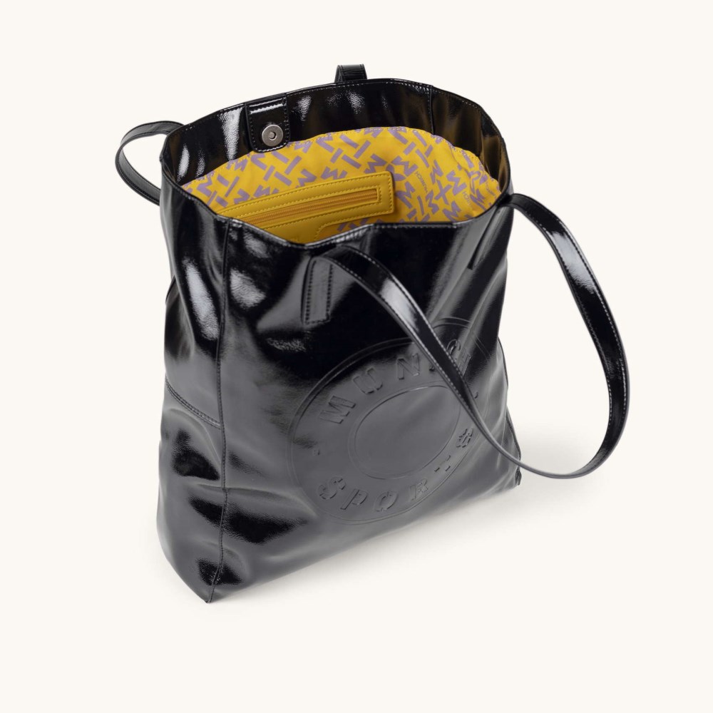 MH FW25 SHOPPER C/BLACK - NEGRO