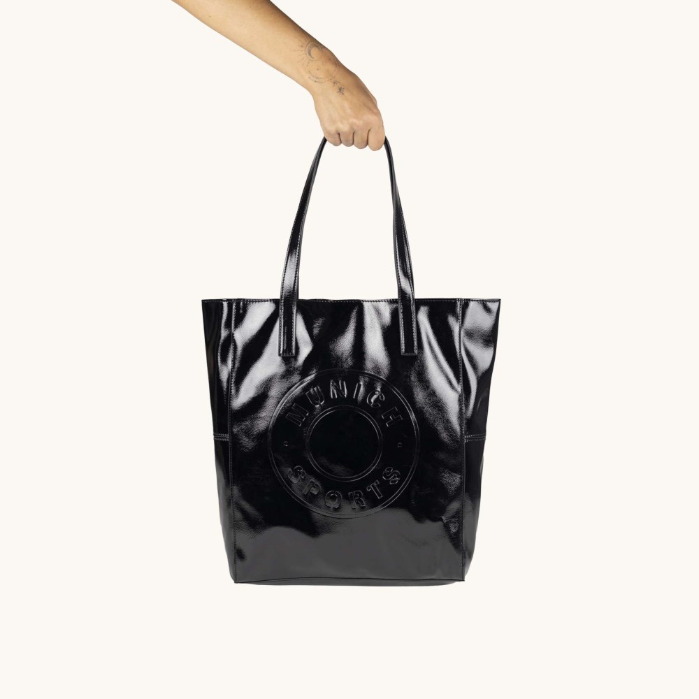 MH FW25 SHOPPER C/BLACK - NEGRO