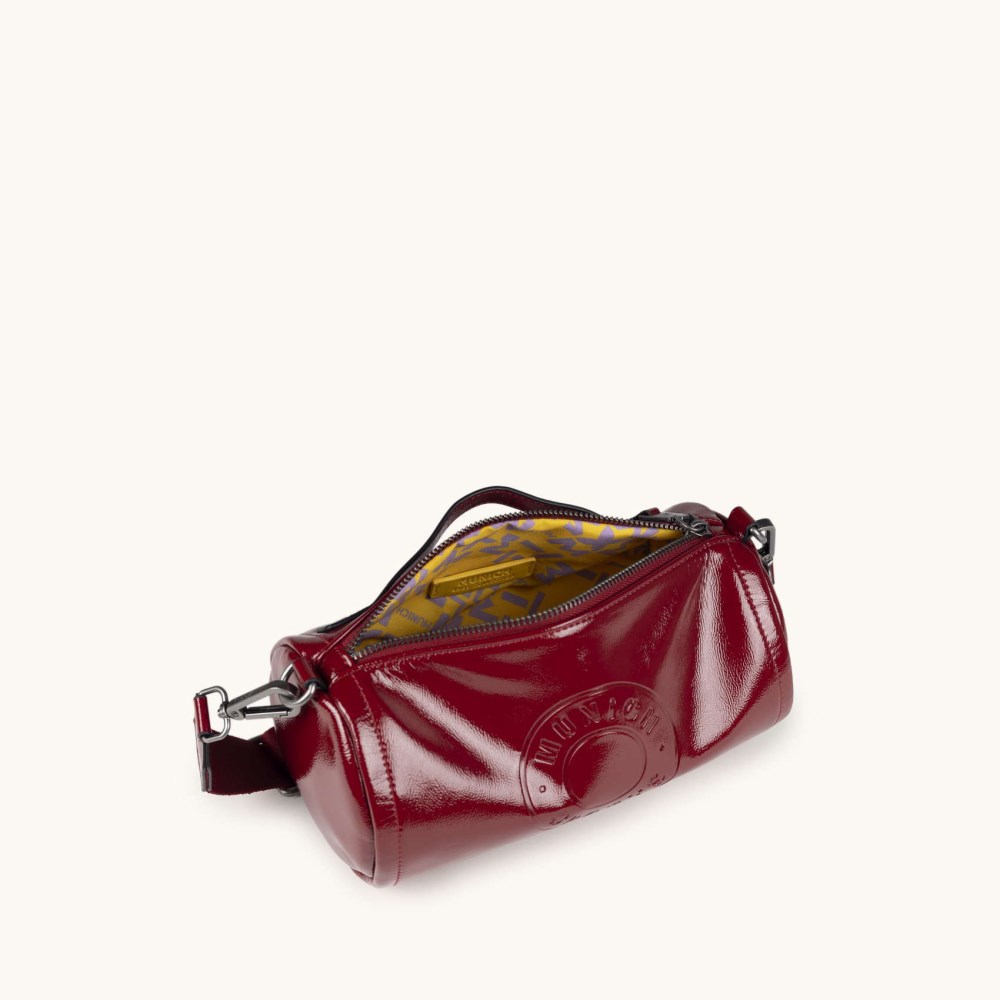 MH FW25 CROSSBODY BARREL C/RED - ROJO