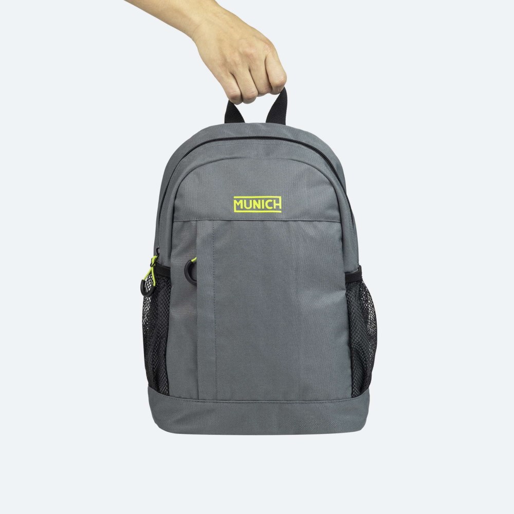 GYM SPORTS BACKPACK SLIM SMALL GREY - GRIS